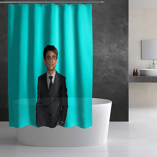 Шторка для ванной Академия Амбрелла, / 3D-принт – фото 2