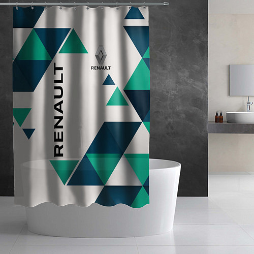 Шторка для ванной Renault / 3D-принт – фото 2