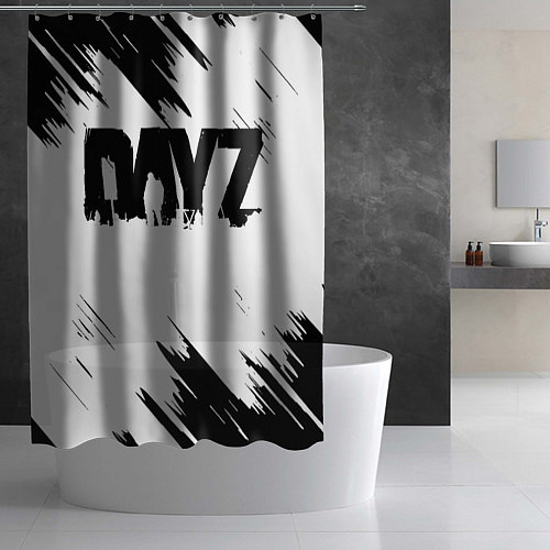 Шторка для ванной Dayz / 3D-принт – фото 2