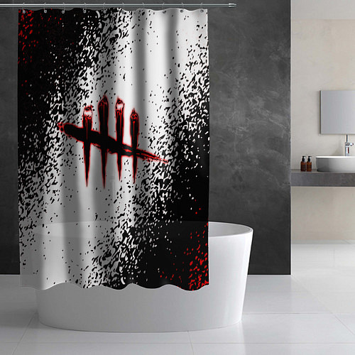 Шторка для ванной Dead by Daylight / 3D-принт – фото 2