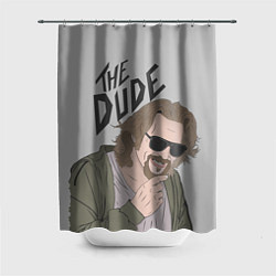 Шторка для душа The Dude, цвет: 3D-принт