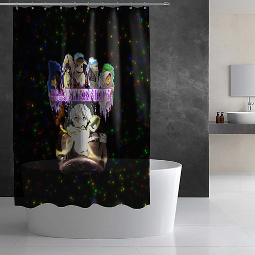 Шторка для ванной Для тебя, Бессмертный, персонажи / 3D-принт – фото 2