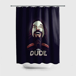 Шторка для душа Большой Лебовский The Dude, цвет: 3D-принт