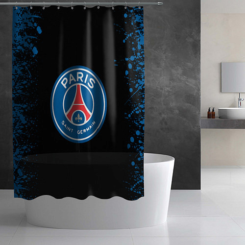 Шторка для ванной Paris Saint-German / 3D-принт – фото 2