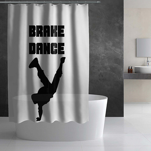 Шторка для ванной Brake Dance / 3D-принт – фото 2