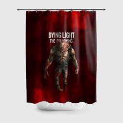 Шторка для душа Dying light монстр, цвет: 3D-принт