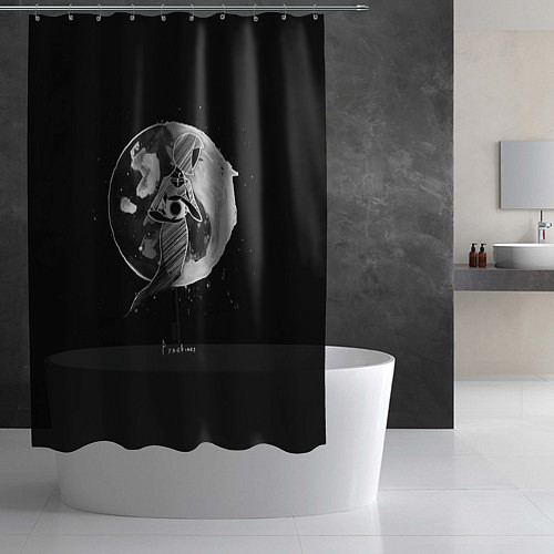 Шторка для ванной Eclipse / 3D-принт – фото 2