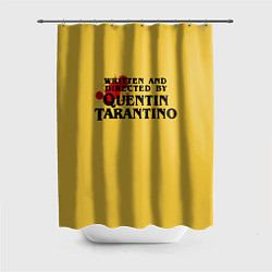 Шторка для душа Quentin Tarantino, цвет: 3D-принт