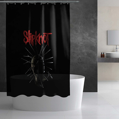 Шторка для ванной CRAIG JONES SLIPKNOT Z / 3D-принт – фото 2