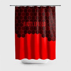 Шторка для душа Battlefield 2042 - Hexagon, цвет: 3D-принт
