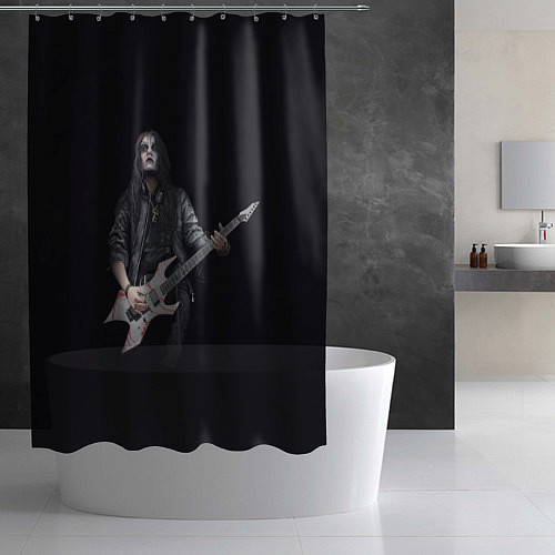 Шторка для ванной James Root / 3D-принт – фото 2