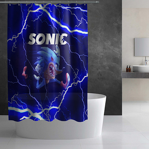 Шторка для ванной SONIC СОНИК Z / 3D-принт – фото 2
