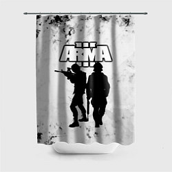 Шторка для душа Arma Арма,Tactical Simulator, цвет: 3D-принт