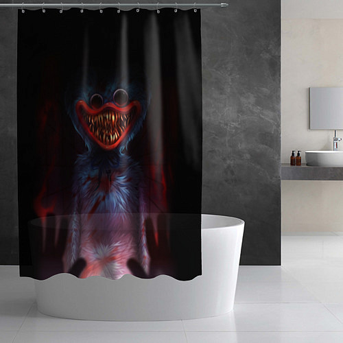 Шторка для ванной Poppy Playtime: Monster / 3D-принт – фото 2