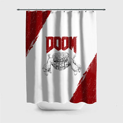 Шторка для душа Владычица пауков Doom, цвет: 3D-принт