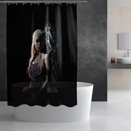 Шторка для ванной Dany GoT / 3D-принт – фото 2