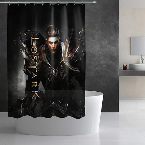 Шторка для ванной LOST ARK BERSERKER / 3D-принт – фото 2