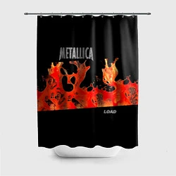 Шторка для душа Load - Metallica, цвет: 3D-принт