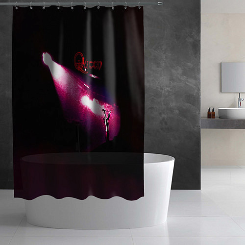 Шторка для ванной Queen I / 3D-принт – фото 2