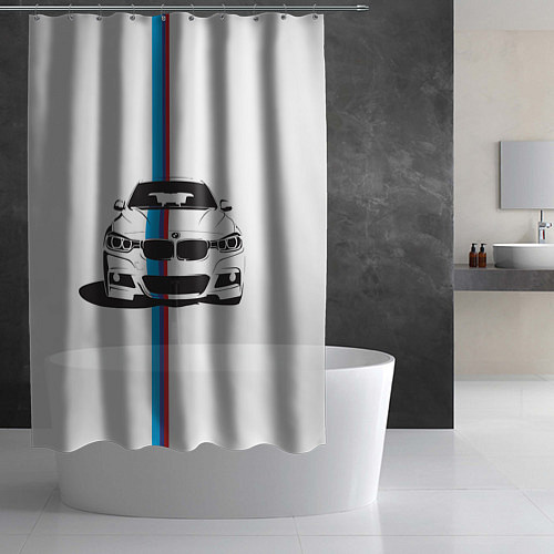 Шторка для ванной BMW WILD BEAST / 3D-принт – фото 2