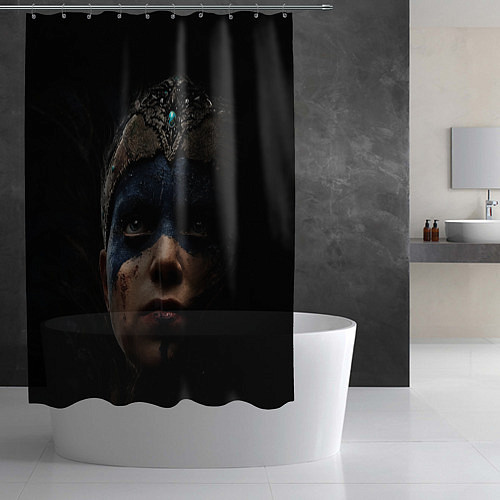 Шторка для ванной Hellblade 2022 / 3D-принт – фото 2