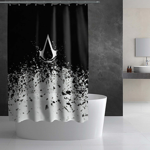 Шторка для ванной Assassins creed ассасины / 3D-принт – фото 2
