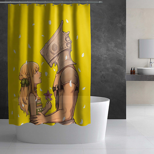 Шторка для ванной Гугу / 3D-принт – фото 2