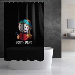 Шторка для душа Южный парк Эрик South Park, цвет: 3D-принт — фото 2