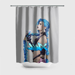Шторка для ванной League Of Legends Arcane ДЖИНКС