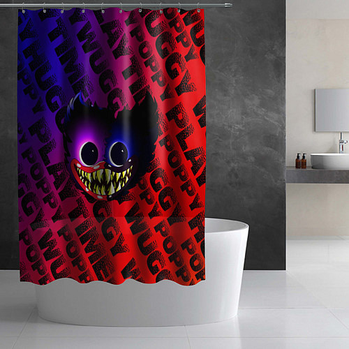 Шторка для ванной Хаги Ваги Топ / 3D-принт – фото 2
