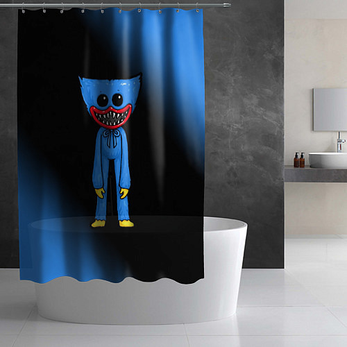 Шторка для ванной ХАГИ ВАГИ Минимализм / 3D-принт – фото 2
