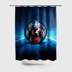 Шторка для душа PREY LOGO GAME, цвет: 3D-принт