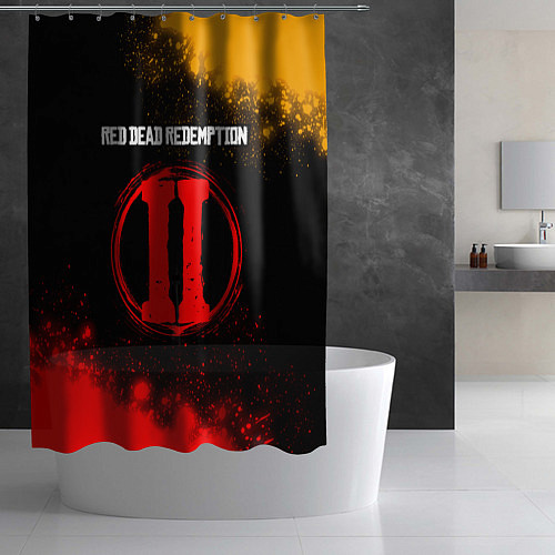 Шторка для ванной RDR 2 Circle - Краска / 3D-принт – фото 2