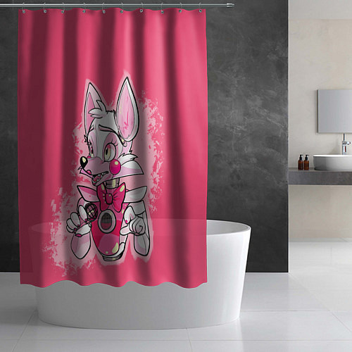 Шторка для ванной Funtime Foxy / 3D-принт – фото 2
