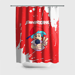 Шторка для ванной FRIDAY NIGHT FUNKIN - ПАРЕНЬ - Брызги