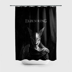 Шторка для душа ELDEN RING FEARLESS B&W, цвет: 3D-принт