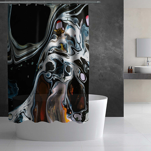 Шторка для ванной Vanguard pattern 2088 / 3D-принт – фото 2