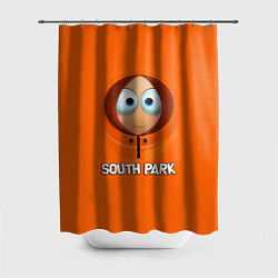 Шторка для душа Южный парк - Кенни МакКормик, цвет: 3D-принт