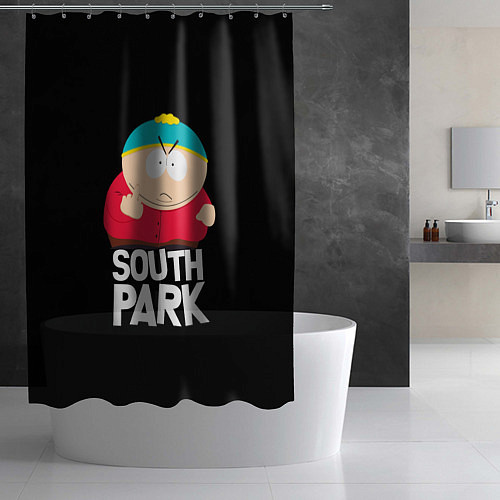 Шторка для ванной Южный парк - Эрик / 3D-принт – фото 2