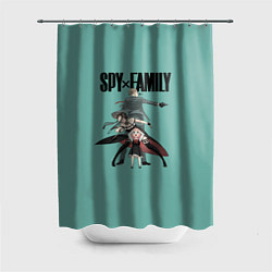 Шторка для душа Spy x Family, цвет: 3D-принт