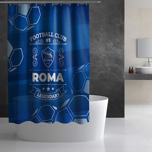 Шторка для ванной Roma FC 1 / 3D-принт – фото 2