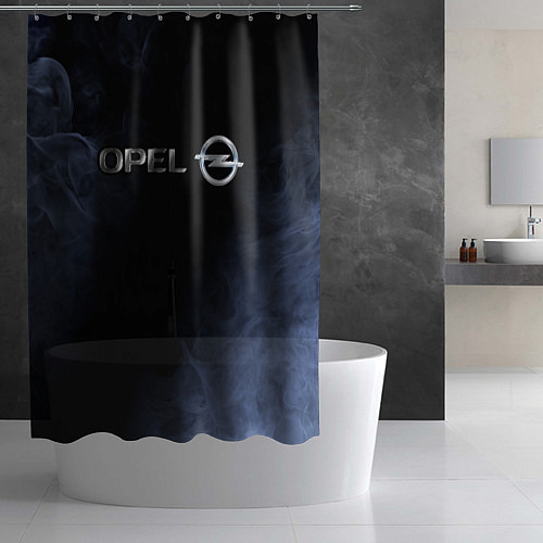 Шторка для ванной OPEL - Пламя / 3D-принт – фото 2