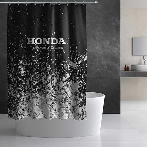 Шторка для ванной HONDA DREAMS Арт / 3D-принт – фото 2