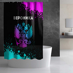 Шторка для душа Вероника Россия, цвет: 3D-принт — фото 2