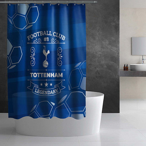 Шторка для ванной Tottenham FC 1 / 3D-принт – фото 2