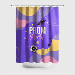 Шторка для душа Prom party, цвет: 3D-принт