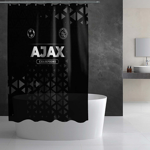 Шторка для ванной Ajax Champions Uniform / 3D-принт – фото 2