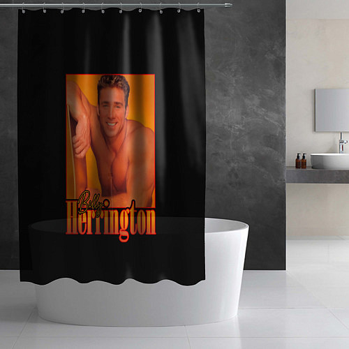 Шторка для ванной Billy Herrington Aniki Билли / 3D-принт – фото 2
