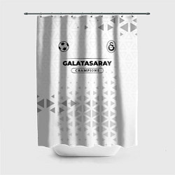 Шторка для душа Galatasaray Champions Униформа, цвет: 3D-принт