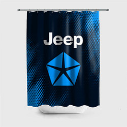 Шторка для душа JEEP Абстракция, цвет: 3D-принт
